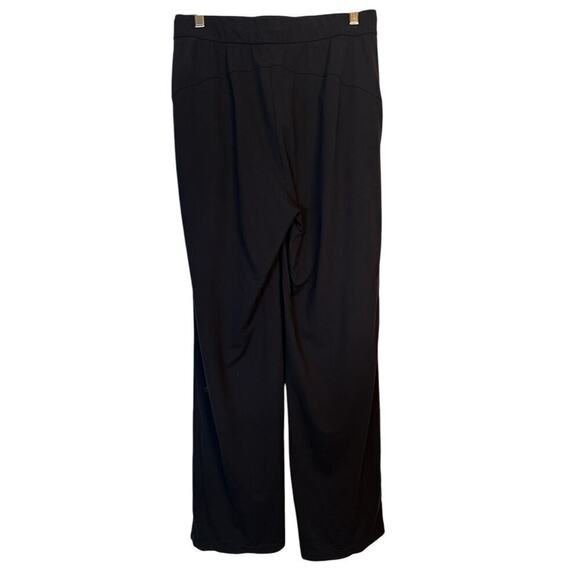 Crz Yoga Women's Stretch High Waisted Drawstring Active Golf Pants Size 12 Black - Picture 7 of 10